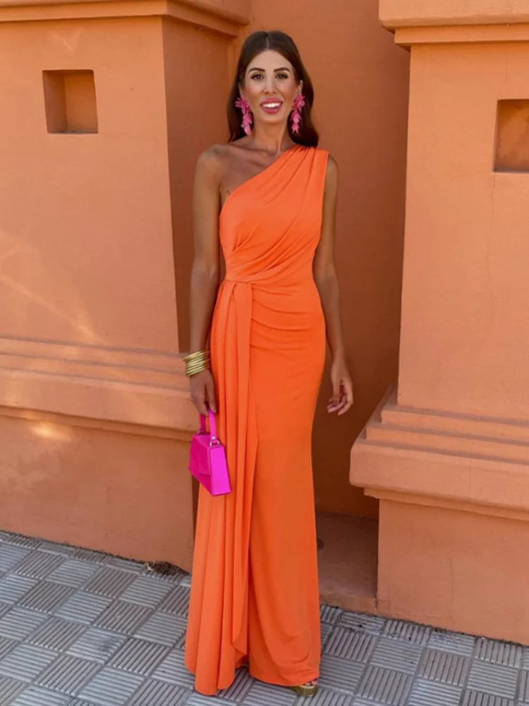 Lia™ | Asymmetrical Long Dress