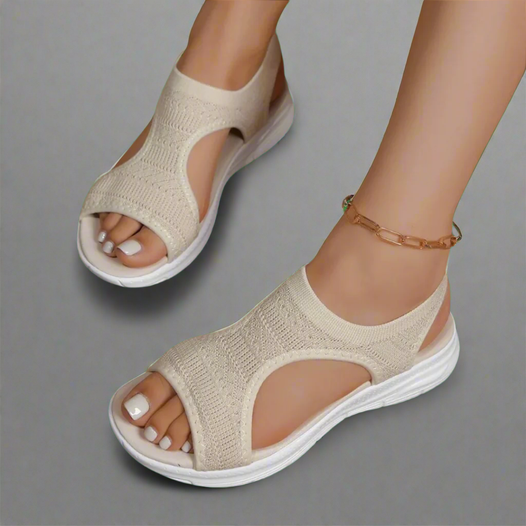 Amelie | Handmade Wedge Sandals made from Premium Materials