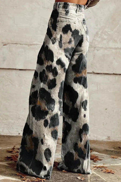 CHLOÉ | Vintage Boho Trousers with Elegant Pattern