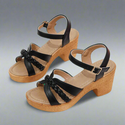 Zephira | Fashionable Gladiator Heeled Sandals for Summer