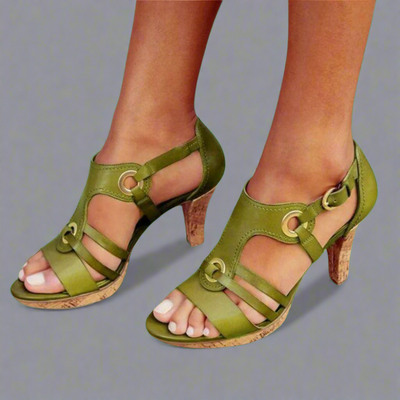Jutta | Comfortable Heeled Sandals