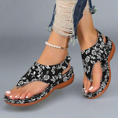 Regine | Handmade Wedge Sandals from Premium Material
