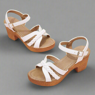 Zephira | Fashionable Gladiator Heeled Sandals for Summer