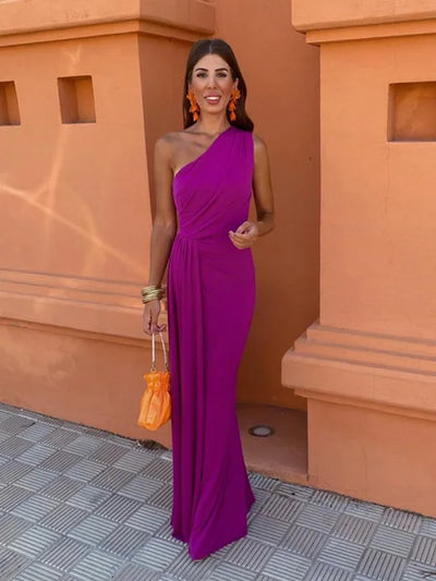 Lia™ | Asymmetrical Long Dress