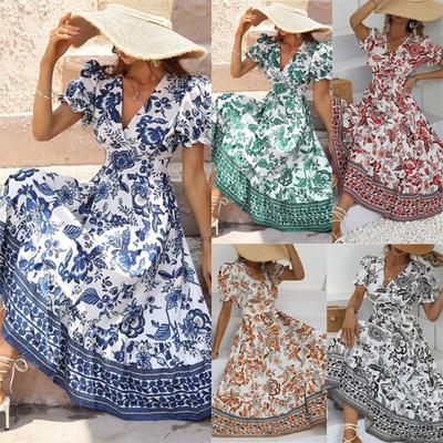 Aliana – Elegant Floral Dress