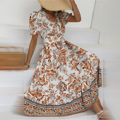 Aliana – Elegant Floral Dress