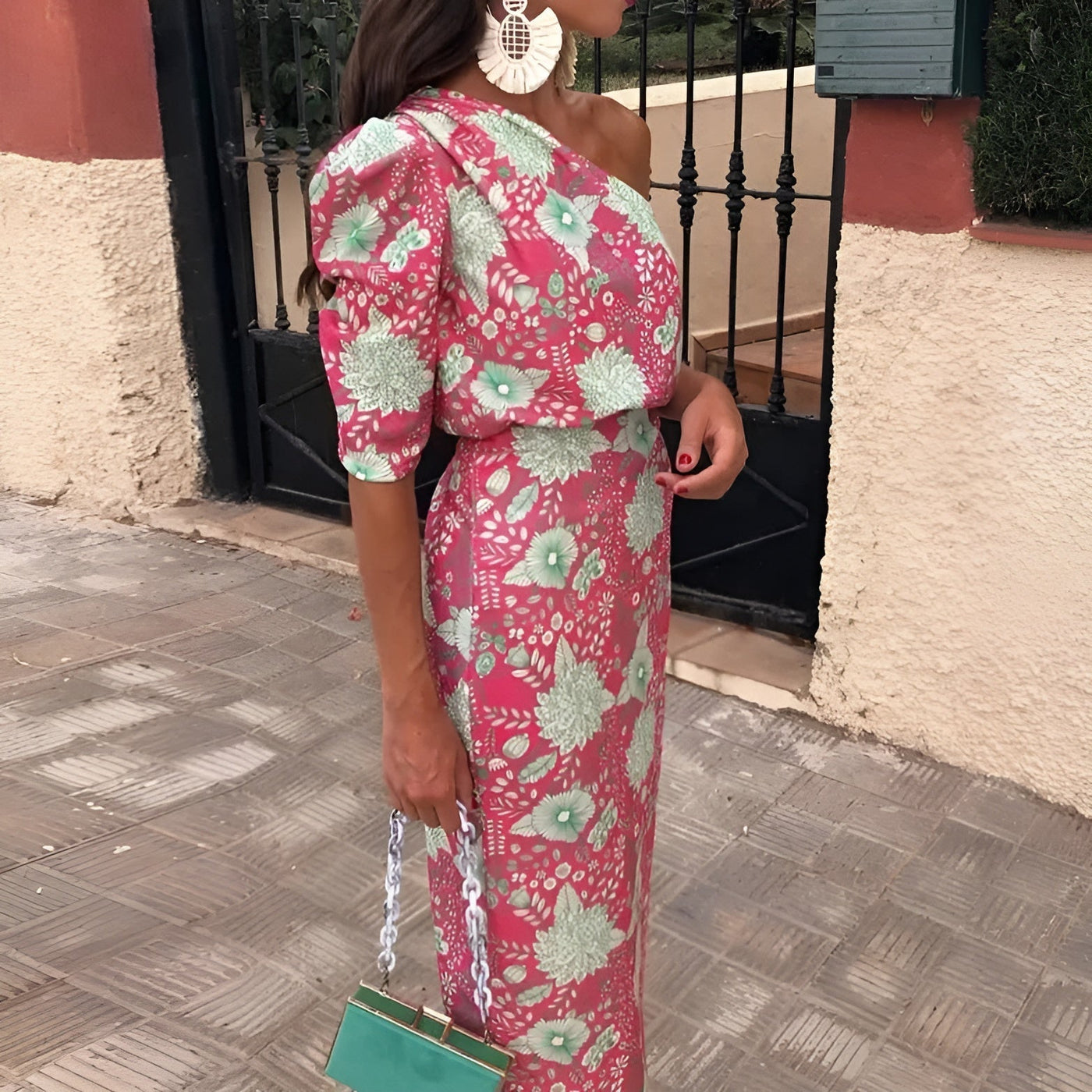 Émilie™ | Printed Maxi Dress