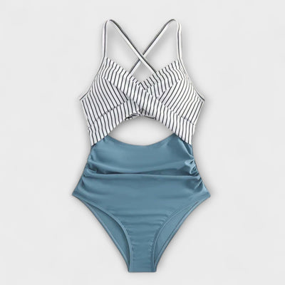 Caelina™ – Elegant Backless Swimsuit