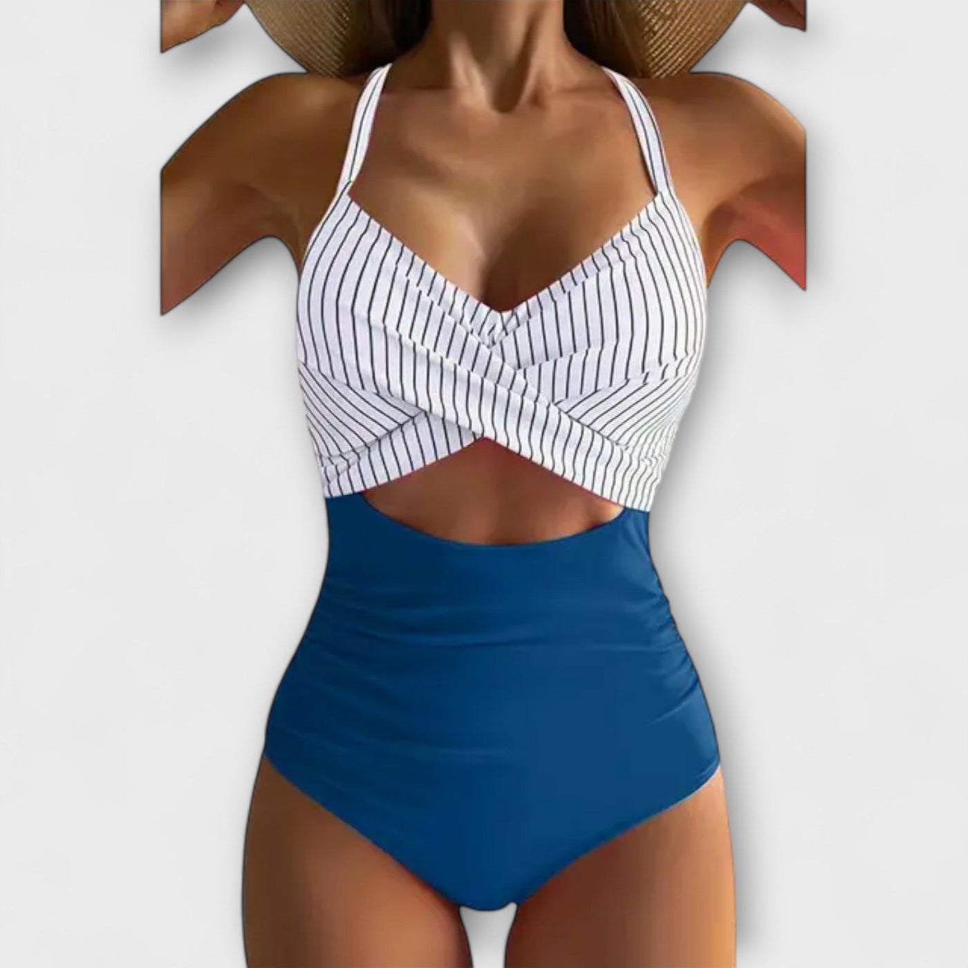 Caelina™ – Elegant Backless Swimsuit