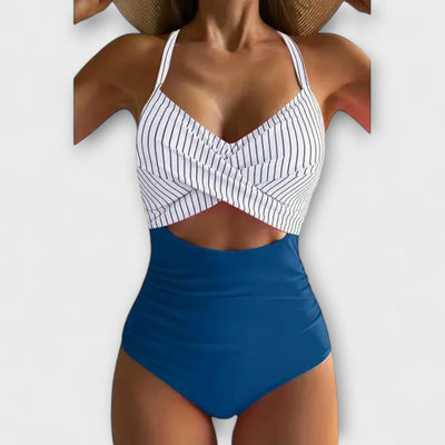 Caelina™ – Elegant Backless Swimsuit