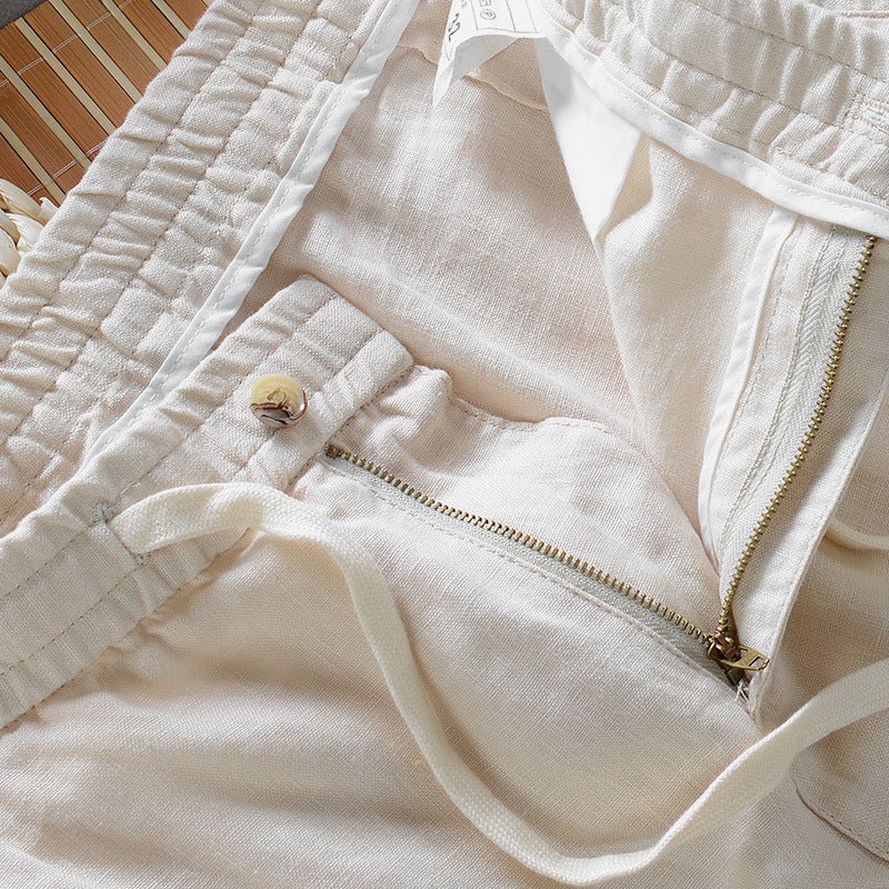 Damian - Elegant Casual Linen Trousers