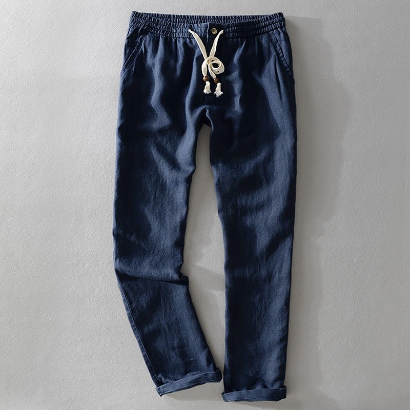 Damian - Elegant Casual Linen Trousers