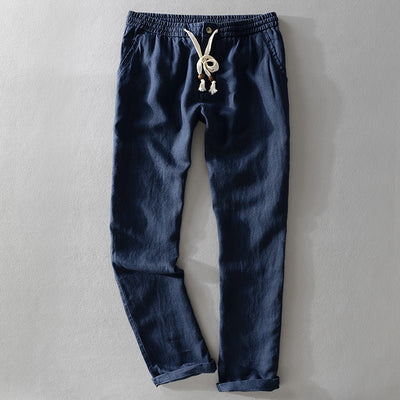 Damian - Elegant Casual Linen Trousers