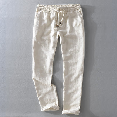 Damian - Elegant Casual Linen Trousers