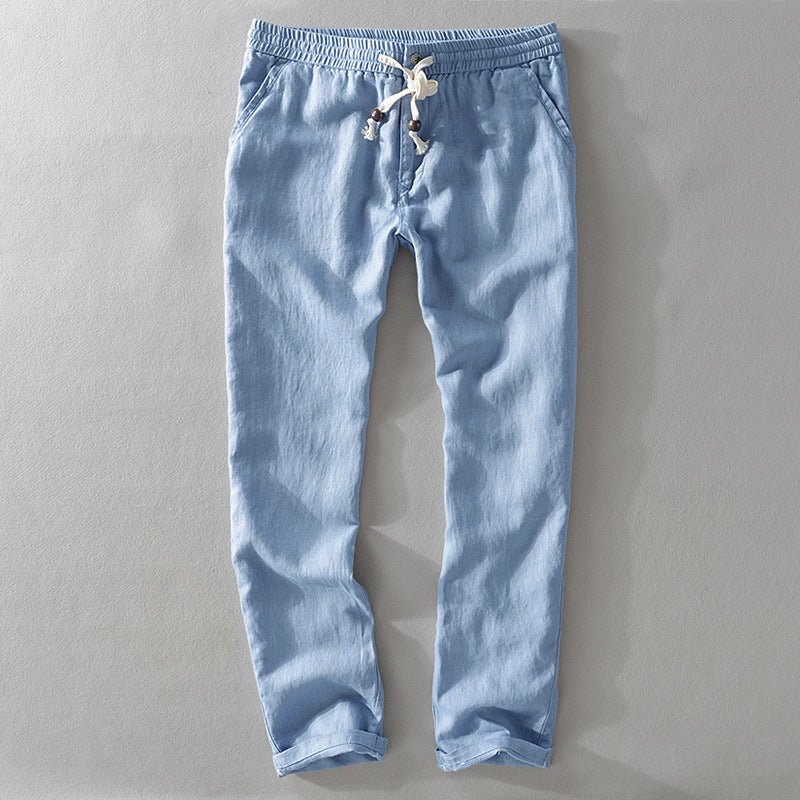 Damian - Elegant Casual Linen Trousers