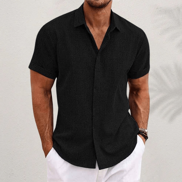 Gustav – Stylish Slim Fit Linen Shirt