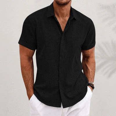Gustav – Stylish Slim Fit Linen Shirt