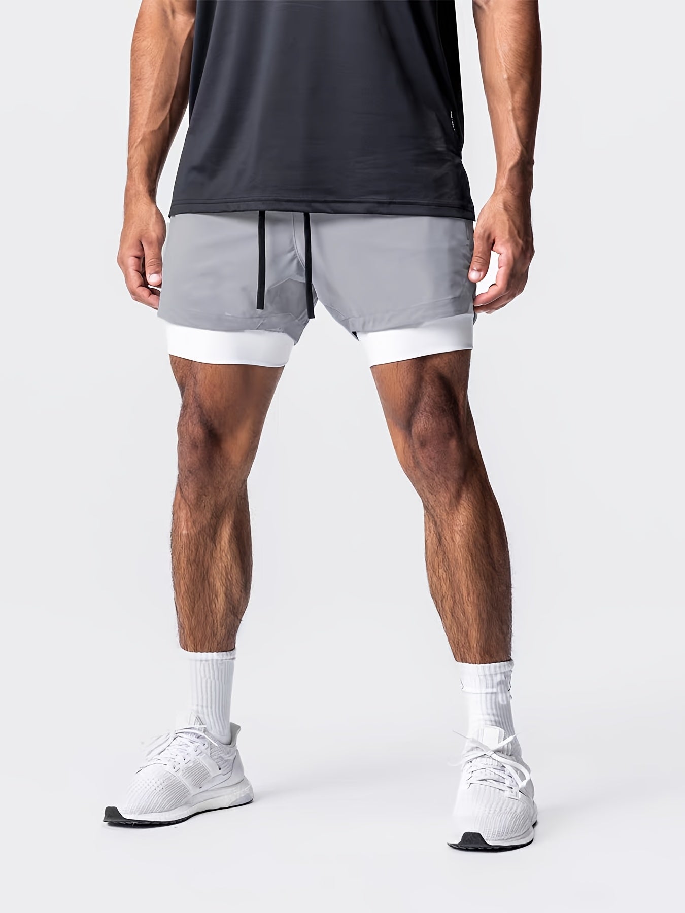 Leon – Quick-Dry 2-in-1 Shorts with Inner Pocket for Men