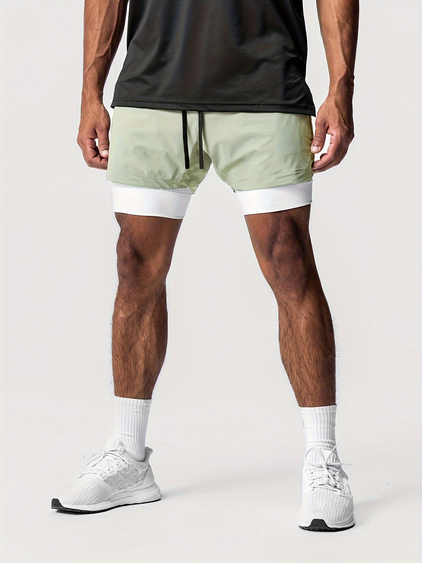 Leon – Quick-Dry 2-in-1 Shorts with Inner Pocket for Men