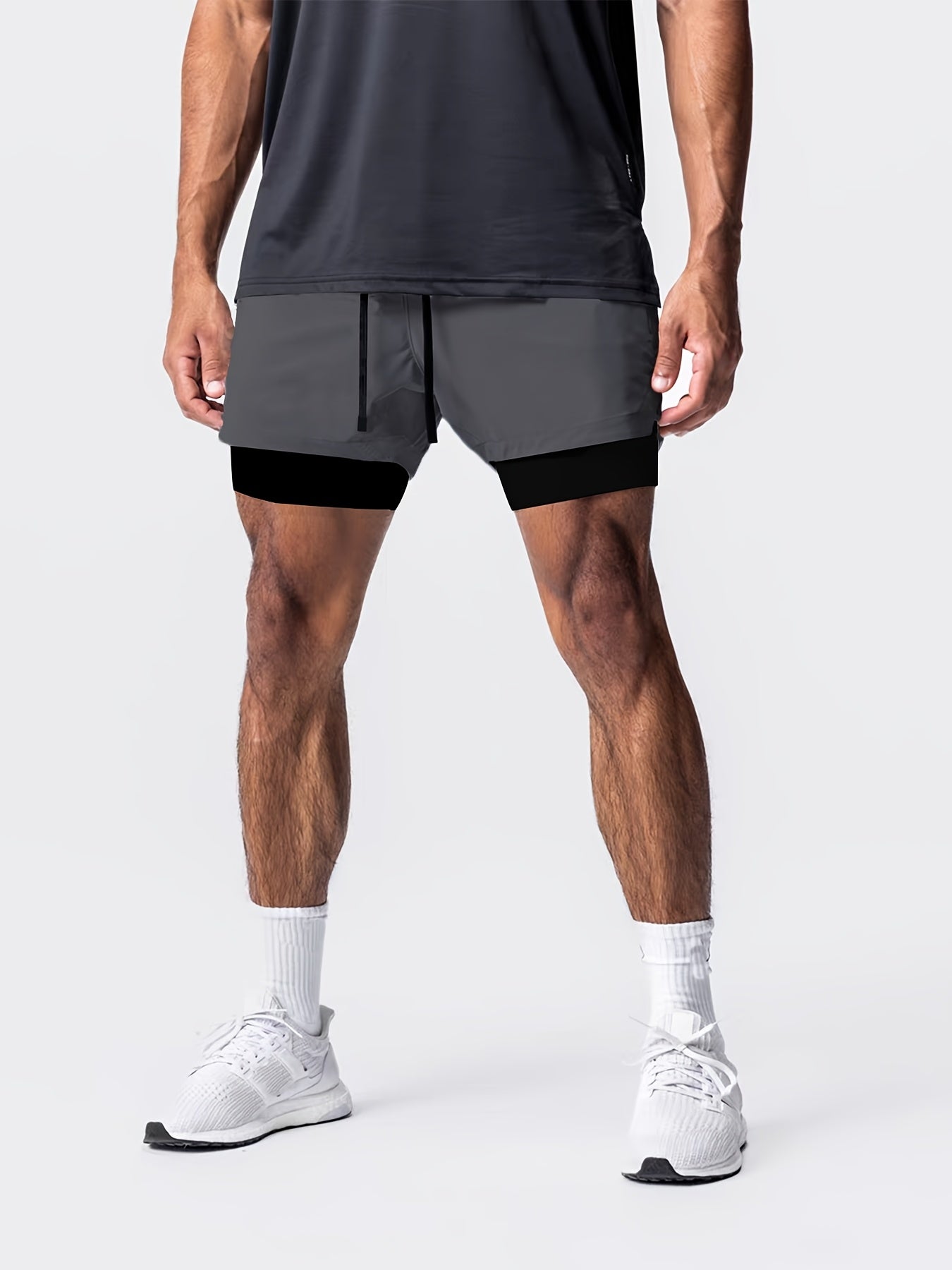 Leon – Quick-Dry 2-in-1 Shorts with Inner Pocket for Men