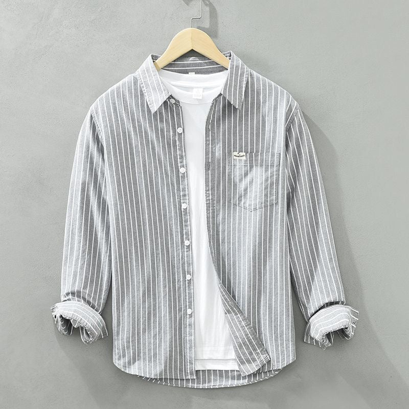 Quintin – Elegant Striped Blouse