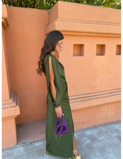 Alaysia™ | Women's Long Black Dress Summer